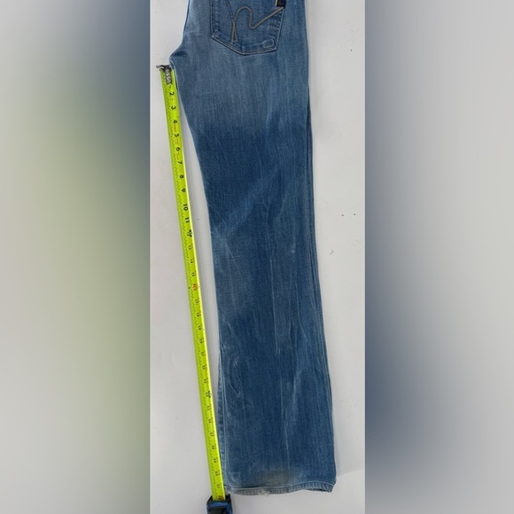 Citizens of Humanity Kelly #001 Stretch Low Waist Bootcut Denim Jeans - Picture 10 of 16